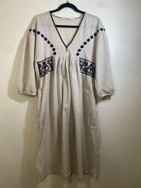 zara black and white knit dress COMBINATION KNIT DRESS - Black / White